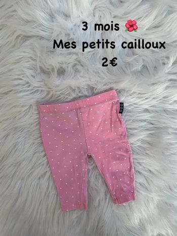 Legging 🌺 3 mois 🌺 Mes petits cailloux