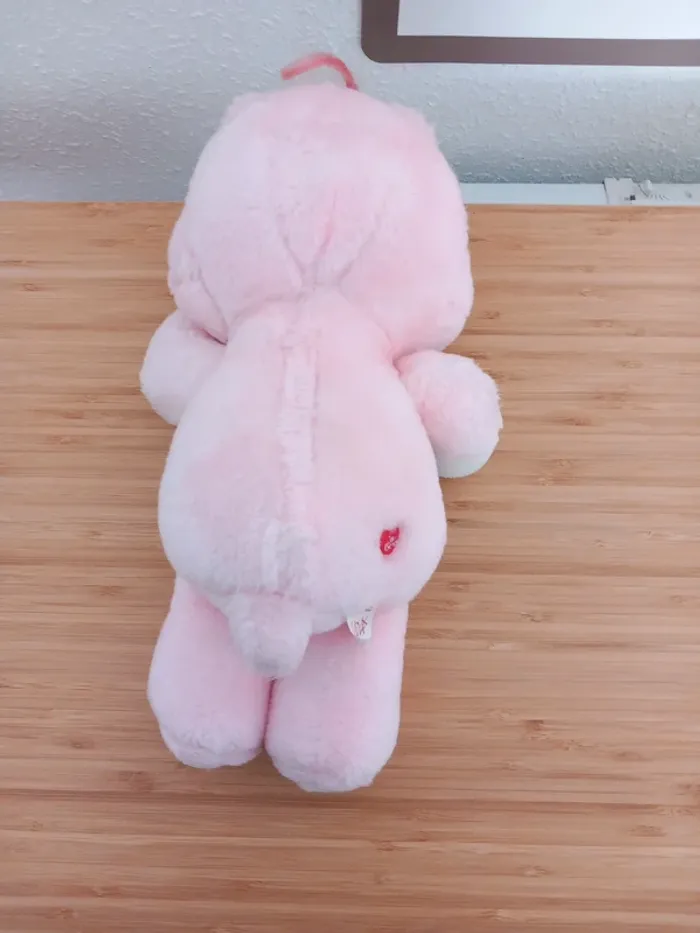 Peluche bisounours care bears rose arc en ciel - photo numéro 5