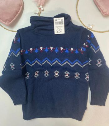 Pull garçon - neuf - Okaïdi - Taille 3 ans