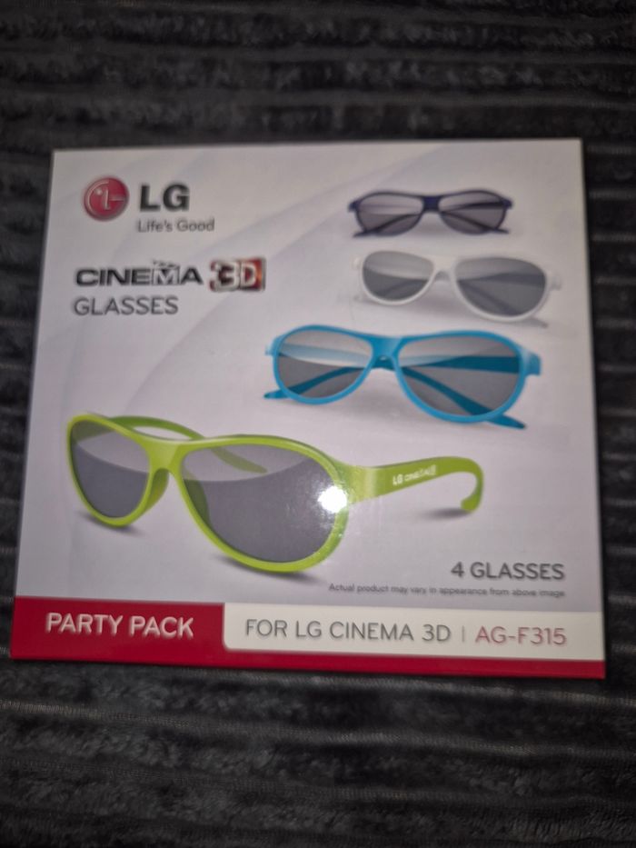 Coffret lunettes 3D