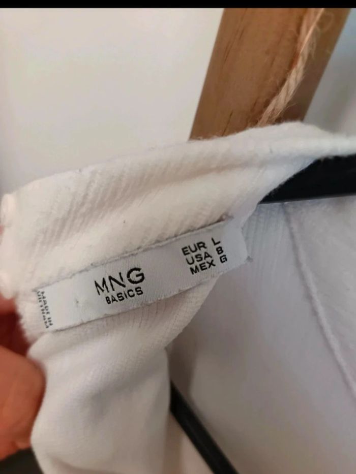 Robe gauffrée blanche - photo numéro 5