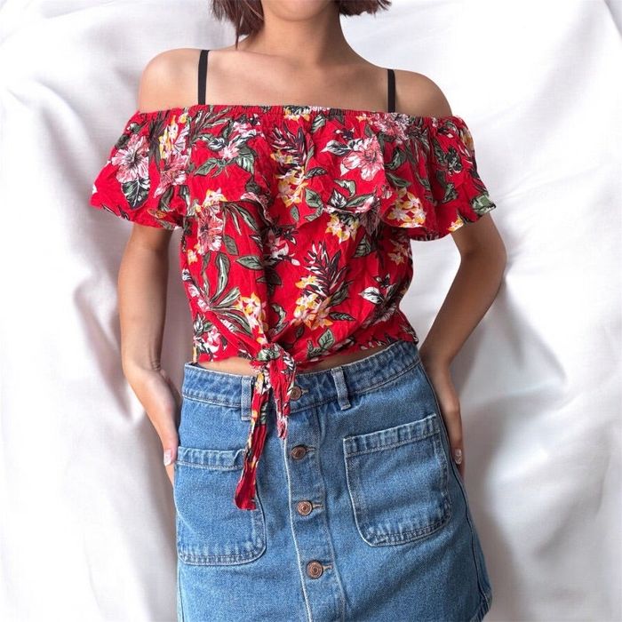 Top épaule dénudée Jennyfer