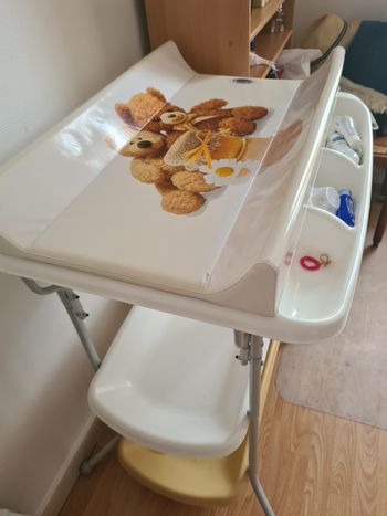 Table de bain bébé