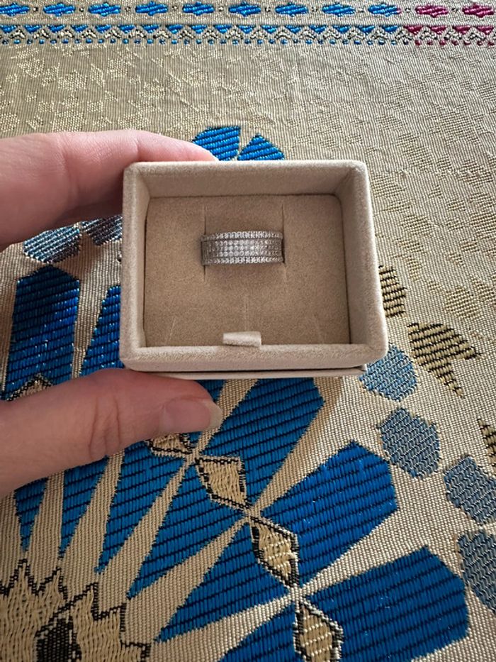 Bague en argent 925/1000ème taille 52 - photo numéro 2