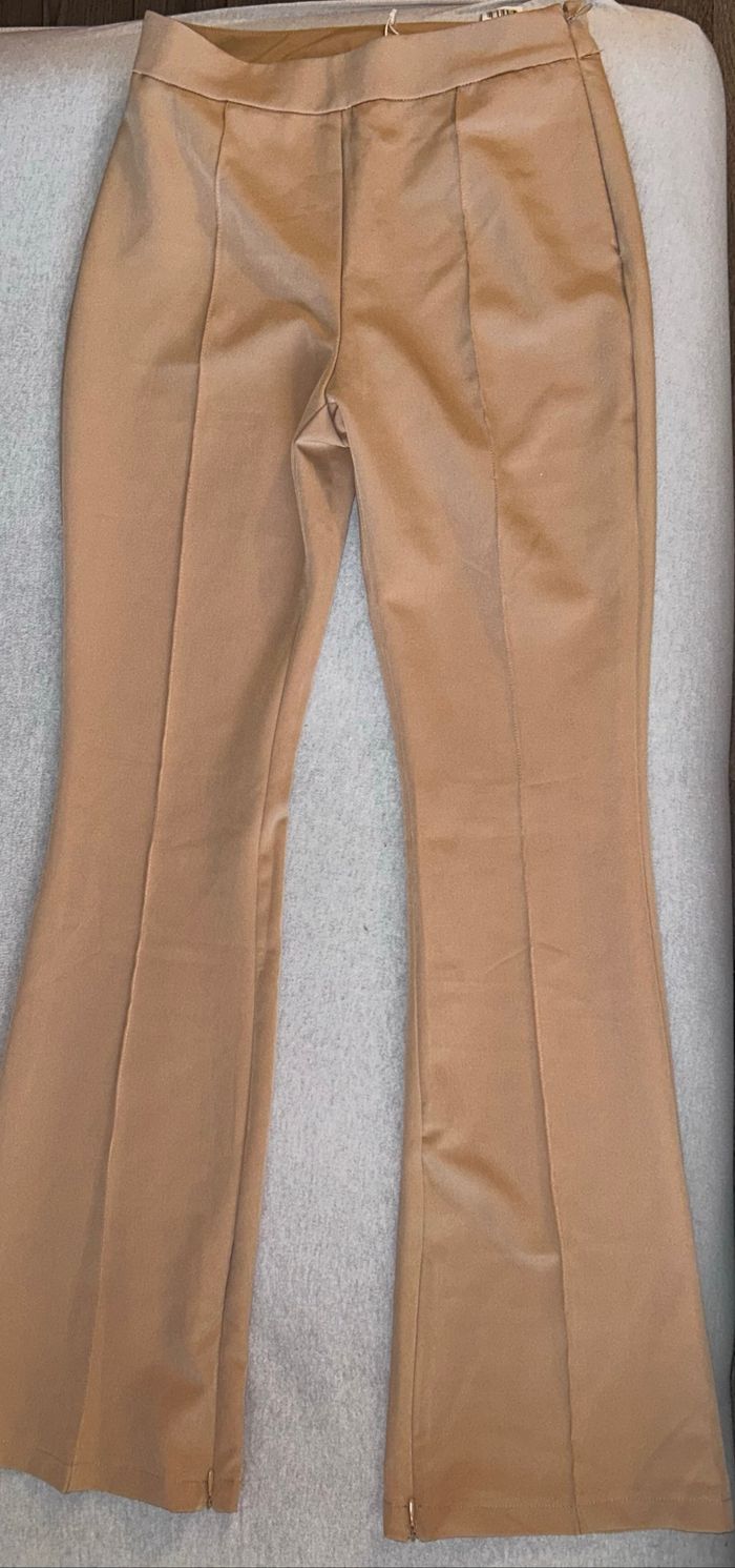 Pantalon à jambes larges