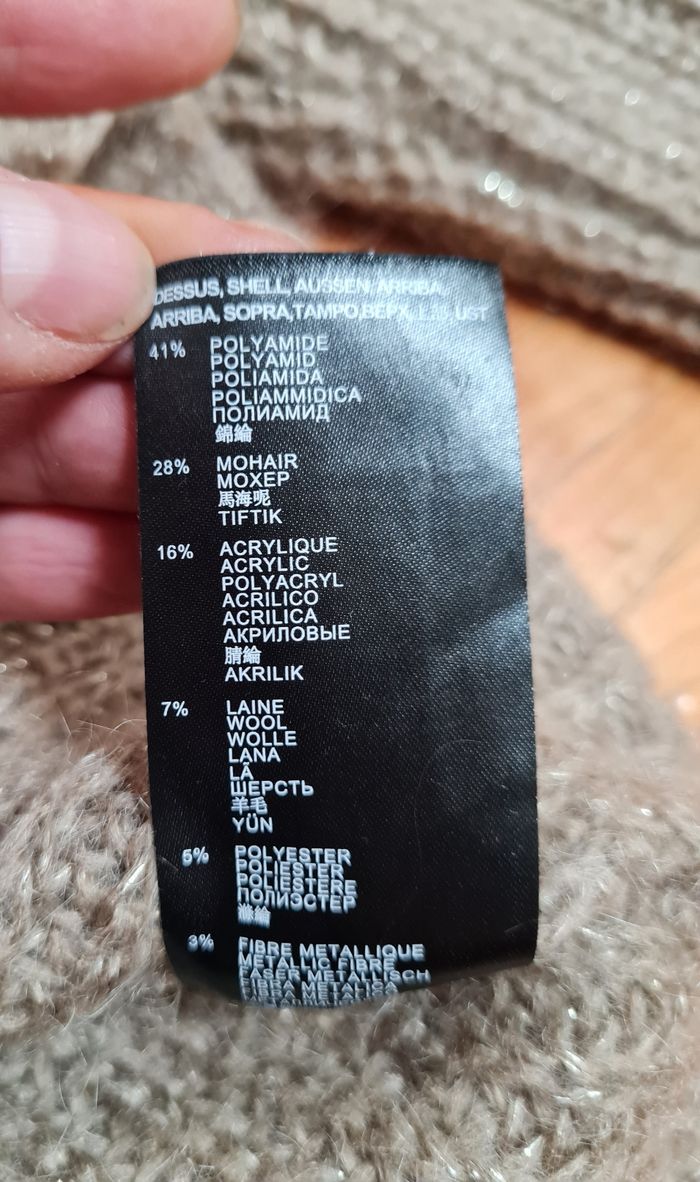 Pull femme 26% mohair 7% laine One Step TL - photo numéro 10