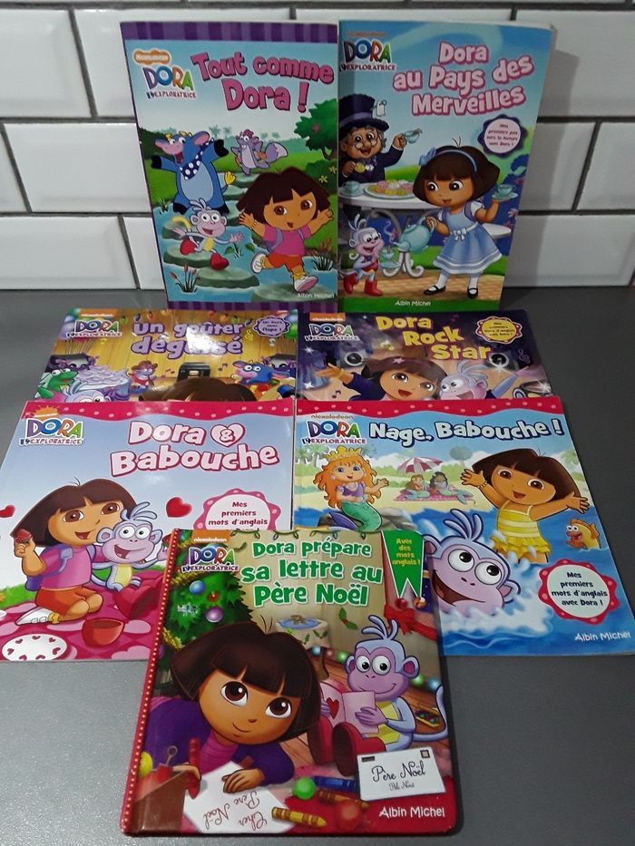 Lot de 7  livres Dora - photo numéro 3