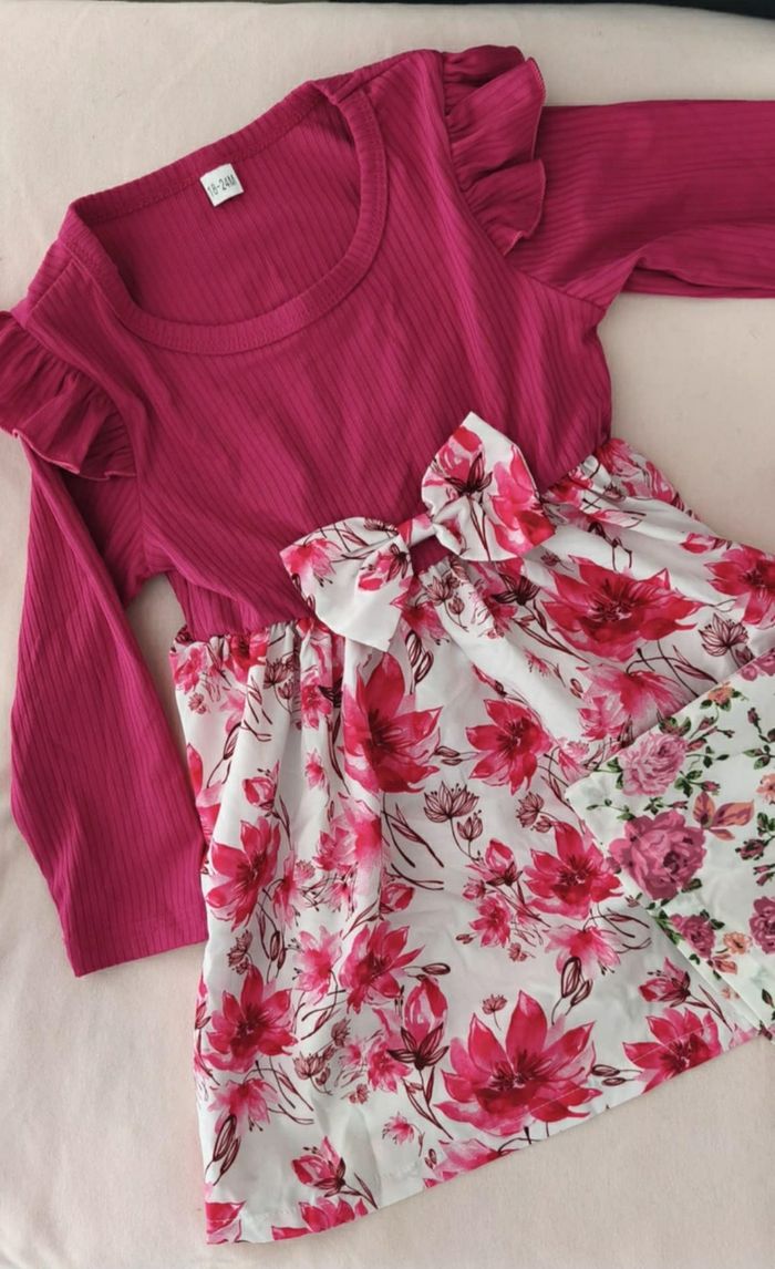 Lot de 2 robes manches longues - photo numéro 2