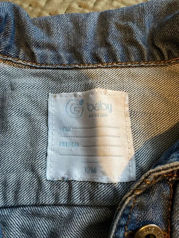 Veste en jean 6 mois