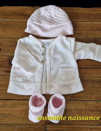 Lot naissance 3 pièces
