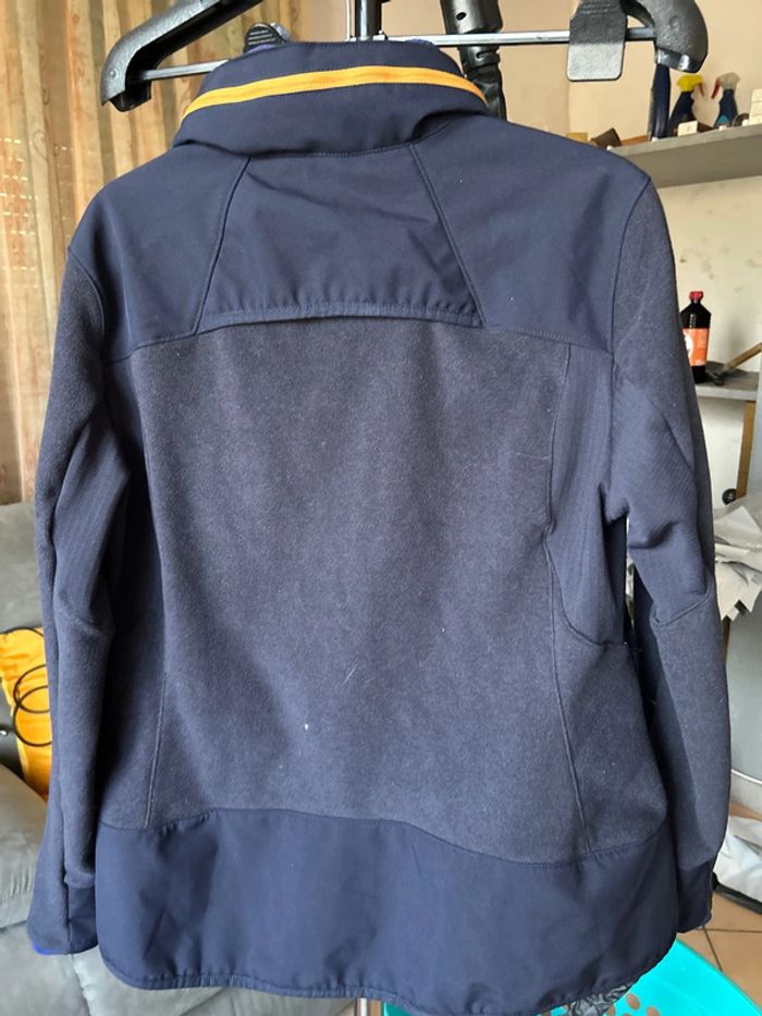 Veste polaire bi matière zippée Quechua à capuche - photo numéro 2