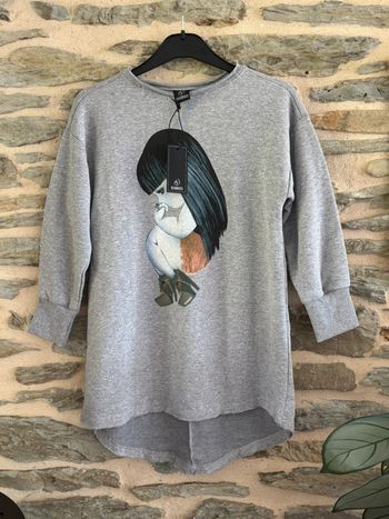 Robe sweat taille S neuve