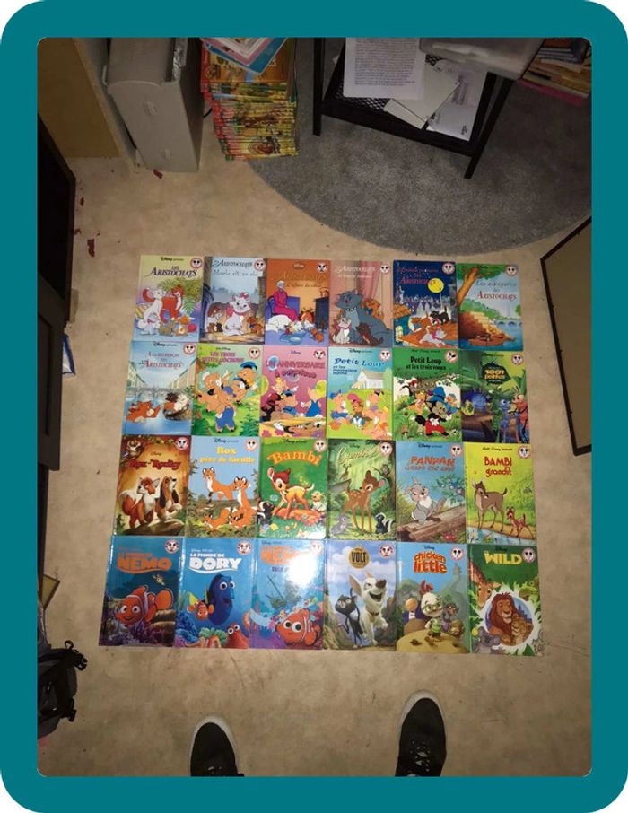 Livre Disney à la pièce - photo numéro 3