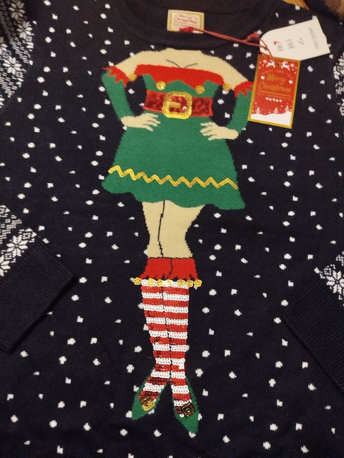 Pull de Noël mixte T.L - photo numéro 3