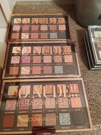 Lot de 3 palette fard à paupière DDONNA 