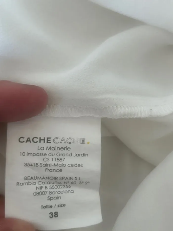 Blouse , chemisier taille 38 cache cache - photo numéro 7