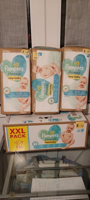 Pampers harmonie taille 2