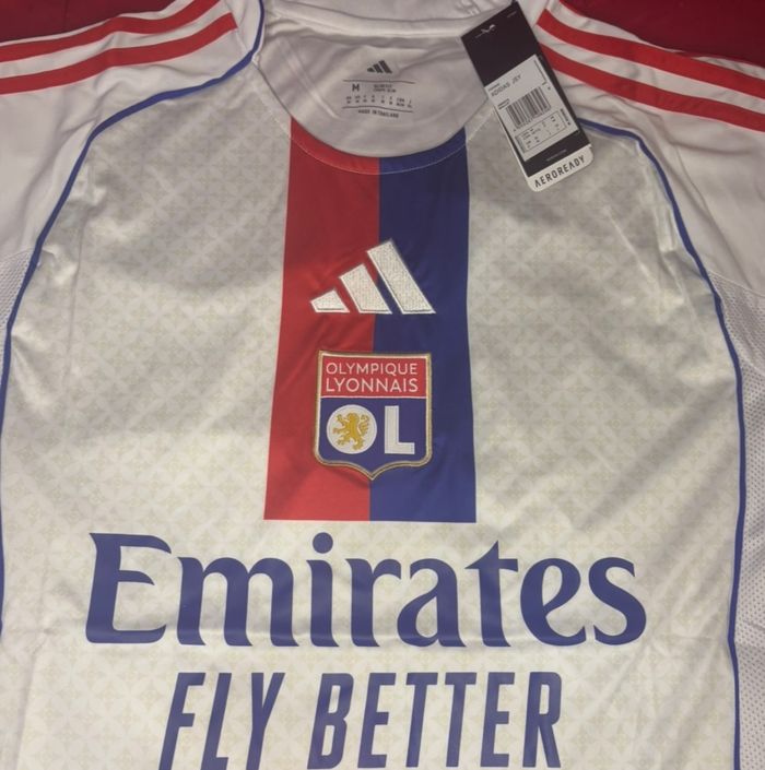 Maillot olympique lyonnais 2025-26 domicile blanc M - photo numéro 3