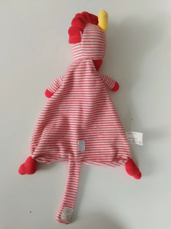 Doudou Zèbre rouge - photo numéro 3