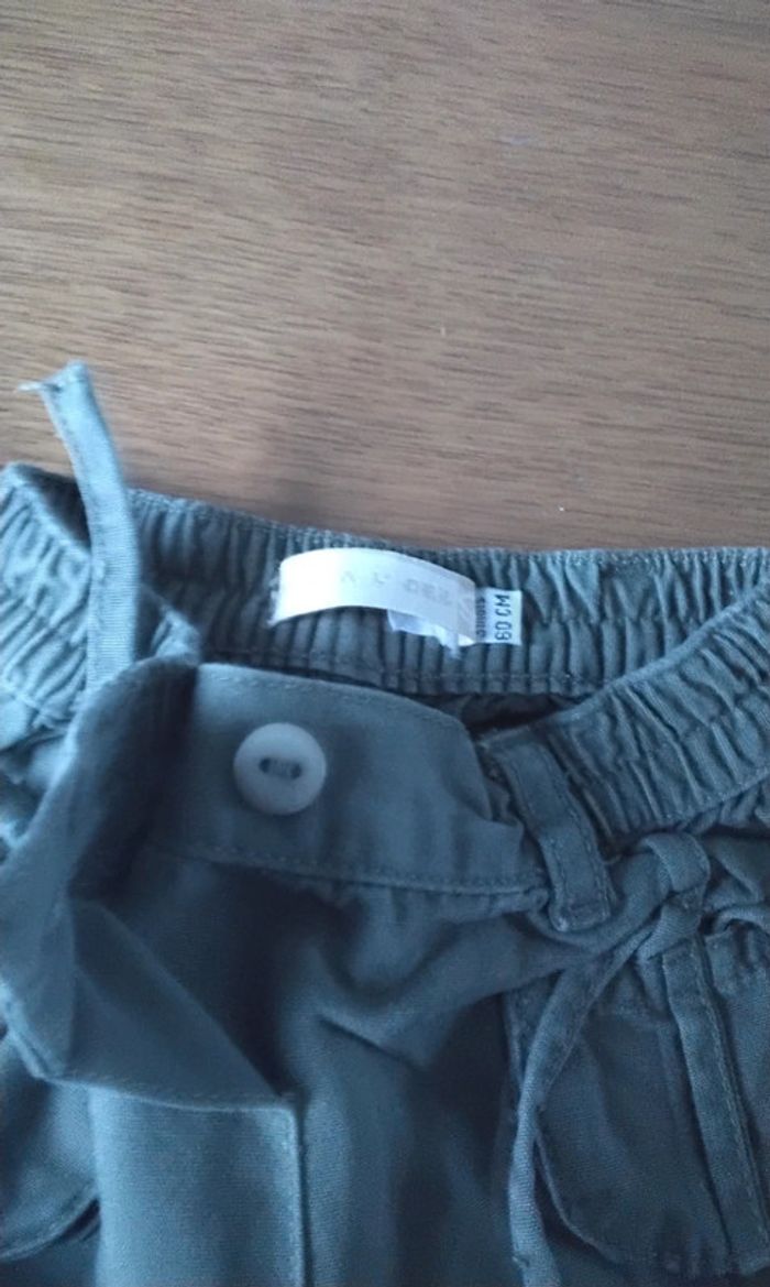 Pantalon ,kaki, avec des fleurs, Tape à l'œil, 3M ,60cm - photo numéro 3