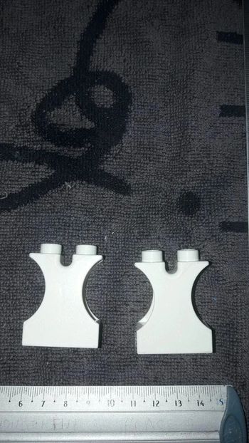 2 pièces blanc duplo