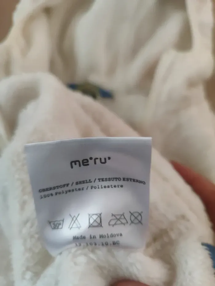 Veste polaire Meru blanche Taille 42. Chaleur et confort garantis ! - photo numéro 5