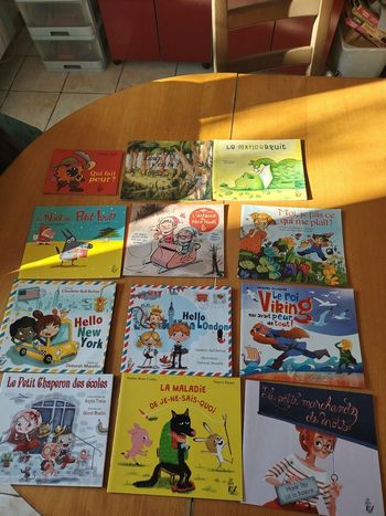 Lot de livres