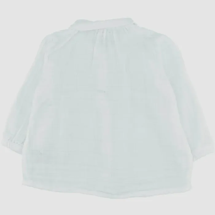 Blouse à manches longues 6 mois en coton Marlot Paris - photo numéro 2