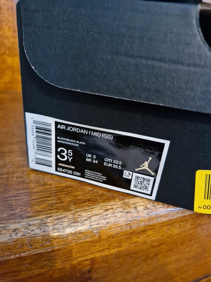 Basket nike air jordan 1 mid - photo numéro 9
