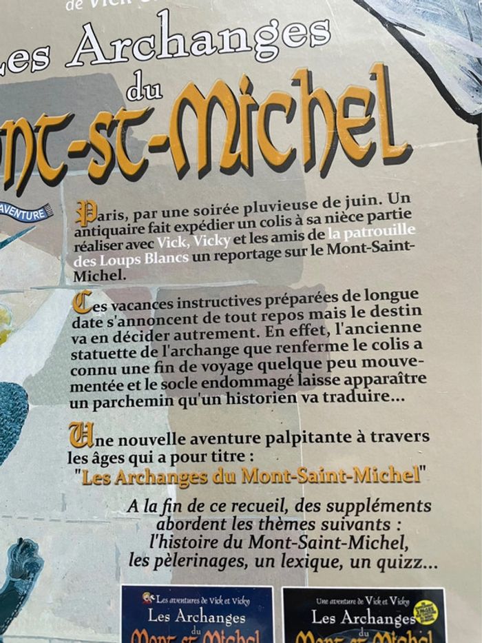 BD les archanges du Mt St Michel - photo numéro 3