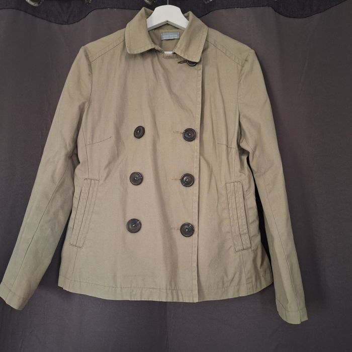 Manteau type trench court T40/42