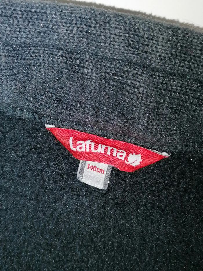 Veste polaire 10ans 140cm Lafuma gris foncé - photo numéro 2