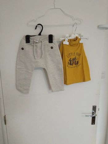 Ensemble tao 18 mois pantalon et tee shirt manches longues nts