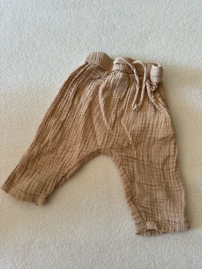 Pantalon léger Kiabi 3 mois marron