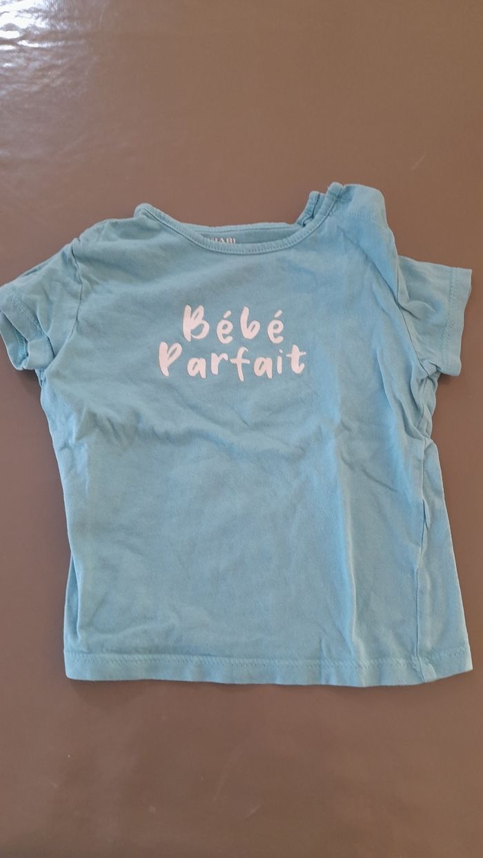 Tee-shirt bebe parfait