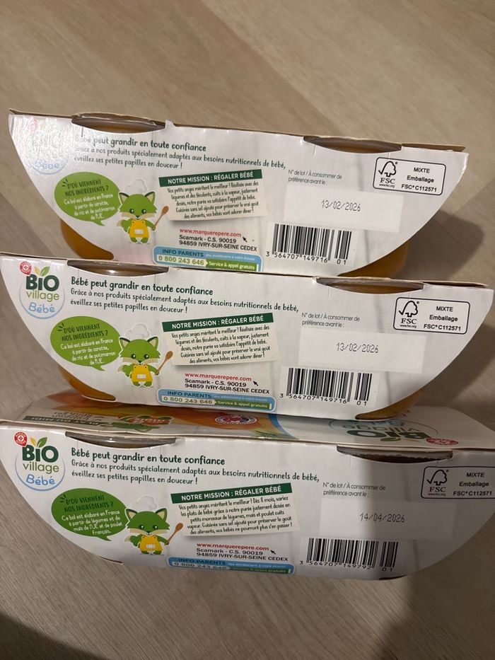 Pot bébé bio village - photo numéro 3