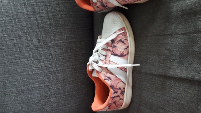 Chaussure à fleur rose orangé pointure 36 - photo numéro 5