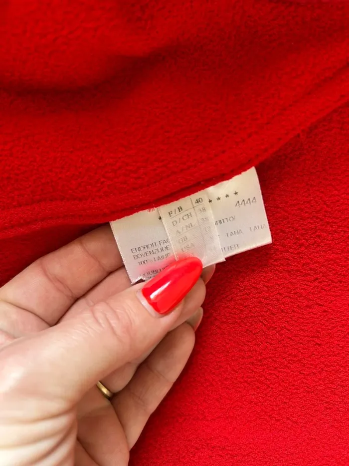 Veste rouge vifs Weill - photo numéro 4