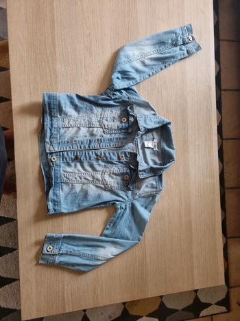 Veste en jeans 12 ans