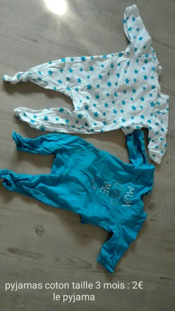 Lot de bodies bébé 6 mois