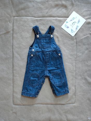 Salopette en Jean Petit Bateau