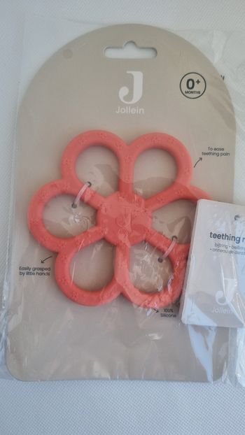 Anneau de dentition flower fleu Jollein neuf
