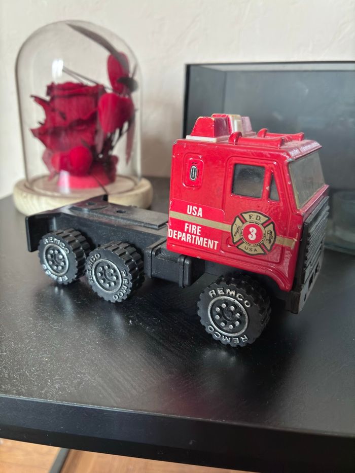 Camion benne pompier