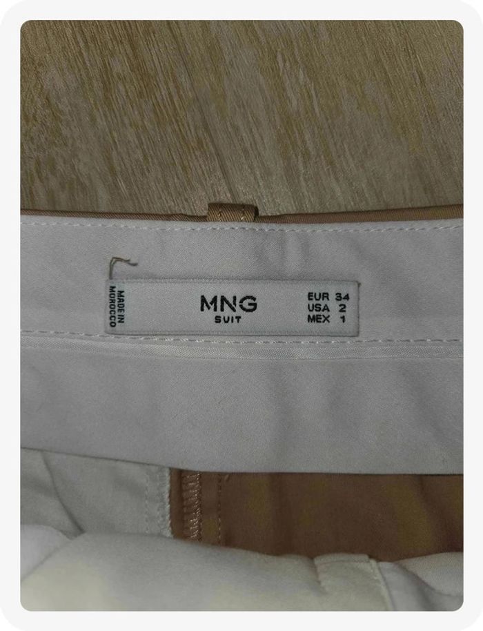 pantalon Mng beige taille Xs - photo numéro 6