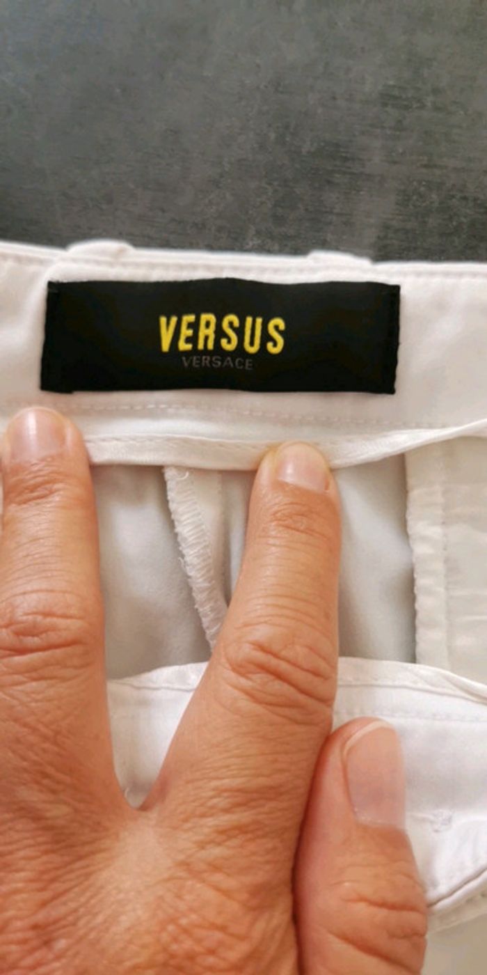 Pantalon blanc Versace - photo numéro 7