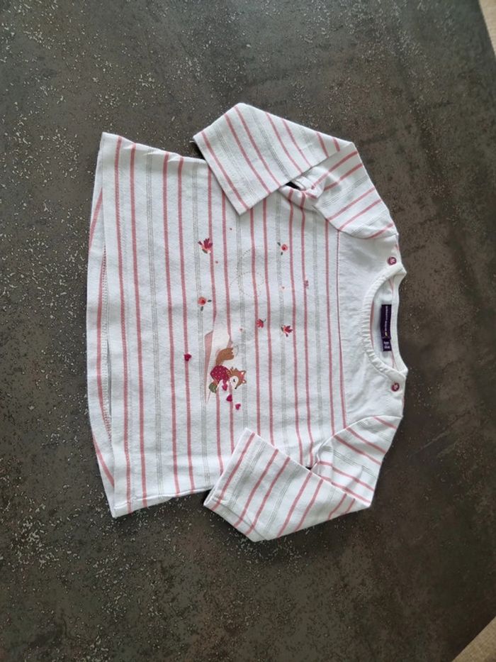 Tee shirt manches longues en 6 mois Sergent Major