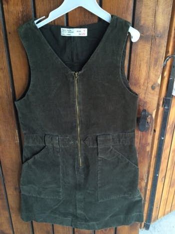 Robe velours zara 7ans