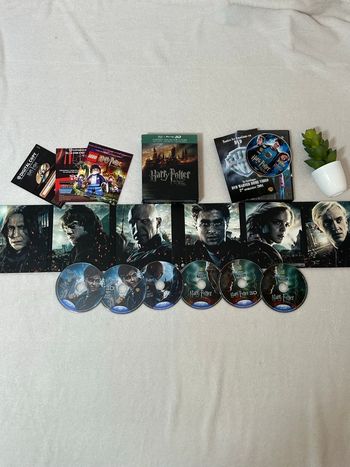 Coffret Blu-ray Harry Potter + dvd supplémentaire 