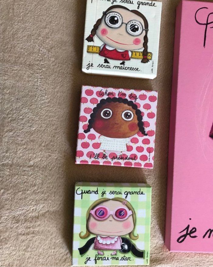 Toiles Isabelle Kessedjian - lot - photo numéro 2