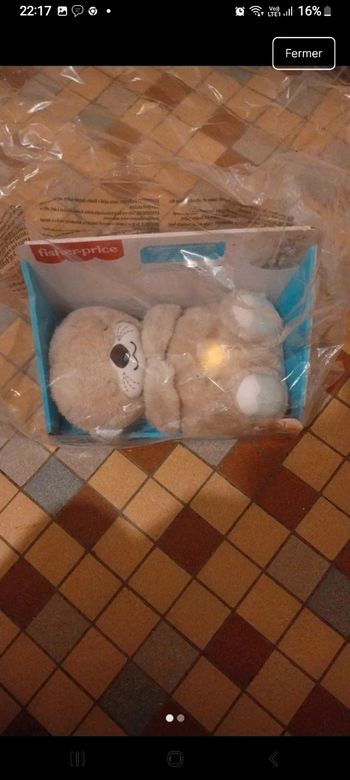 Loutre fisher price neuve emballer